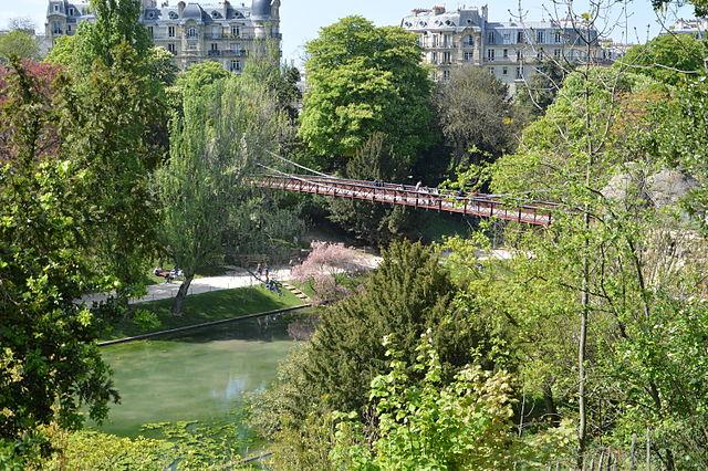 Paris 19e - Immobilier - CENTURY 21 Chaumont – Passerelle_suspendue_Buttes_Chaumont