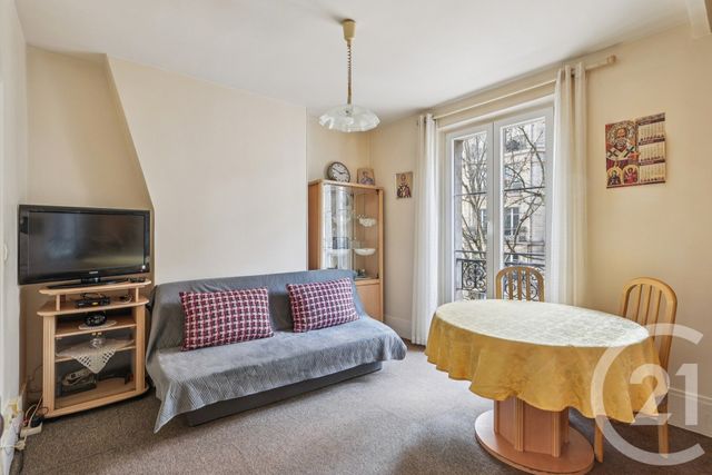 Appartement F1 à vendre - 1 pièce - 27.81 m2 - PARIS - 75019 - ILE-DE-FRANCE - Century 21 Chaumont-Laumière