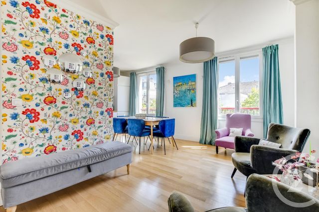 Appartement F4 à vendre - 4 pièces - 98.0 m2 - PARIS - 75019 - ILE-DE-FRANCE - Century 21 Chaumont-Laumière