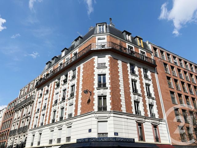 Appartement T3 à vendre - 3 pièces - 46.9 m2 - PARIS - 75019 - ILE-DE-FRANCE - Century 21 Chaumont-Laumière