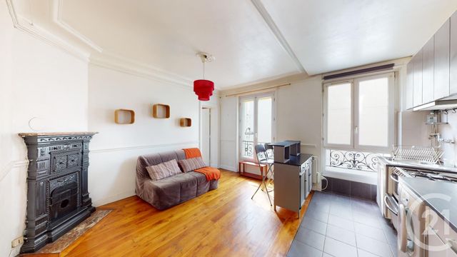 Appartement F2 à vendre - 2 pièces - 36.8 m2 - PARIS - 75019 - ILE-DE-FRANCE - Century 21 Chaumont-Laumière