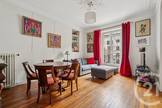 Appartement F4 à vendre - 4 pièces - 91.51 m2 - PARIS - 75019 - ILE-DE-FRANCE - Century 21 Chaumont-Laumière