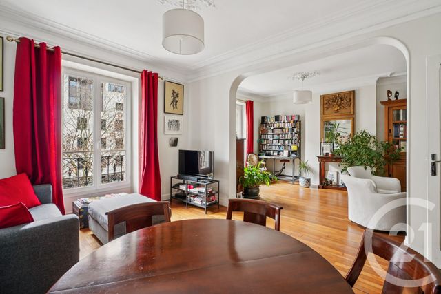 Appartement F4 à vendre - 4 pièces - 91.51 m2 - PARIS - 75019 - ILE-DE-FRANCE - Century 21 Chaumont-Laumière