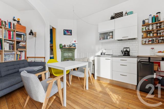 Afficher la photo en grand Appartement T2 à vendre - 2 pièces - 34.14 m2 - PARIS - 75019 - ILE-DE-FRANCE - Century 21 Chaumont-Laumière