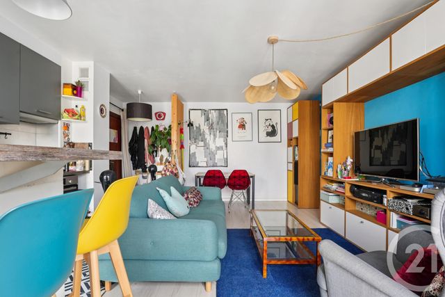 Appartement F3 à vendre - 3 pièces - 57.03 m2 - PARIS - 75019 - ILE-DE-FRANCE - Century 21 Chaumont-Laumière