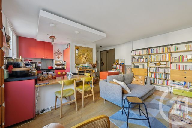 Afficher la photo en grand Appartement F3 à vendre - 3 pièces - 57.8 m2 - PARIS - 75019 - ILE-DE-FRANCE - Century 21 Chaumont-Laumière