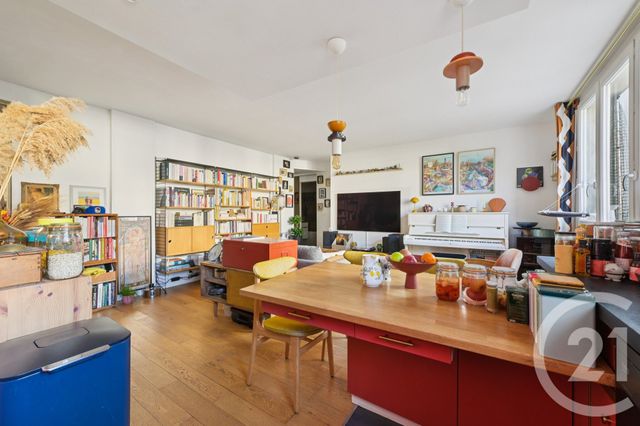 Afficher la photo en grand Appartement F3 à vendre - 3 pièces - 57.8 m2 - PARIS - 75019 - ILE-DE-FRANCE - Century 21 Chaumont-Laumière