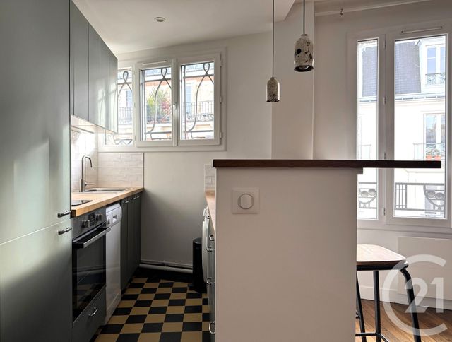 Appartement F2 à louer - 2 pièces - 36.07 m2 - PARIS - 75019 - ILE-DE-FRANCE - Century 21 Chaumont-Laumière