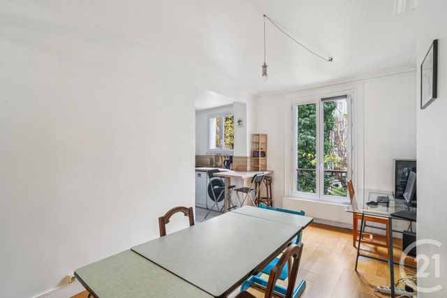 Appartement F3 à vendre - 3 pièces - 59.12 m2 - PARIS - 75019 - ILE-DE-FRANCE - Century 21 Chaumont-Laumière