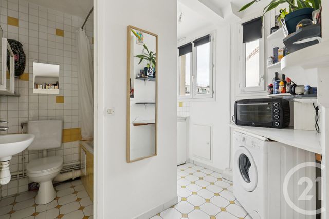 Appartement F1 à vendre - 1 pièce - 20.57 m2 - PARIS - 75019 - ILE-DE-FRANCE - Century 21 Chaumont-Laumière