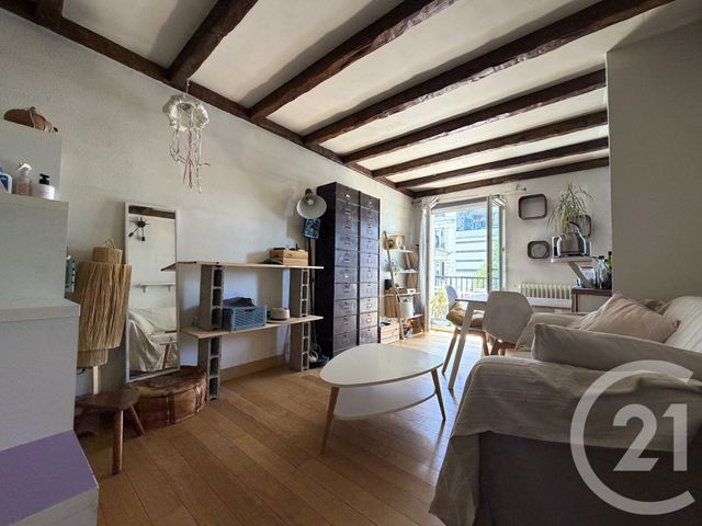 Appartement F1 à louer - 1 pièce - 28.0 m2 - PARIS - 75019 - ILE-DE-FRANCE - Century 21 Chaumont-Laumière