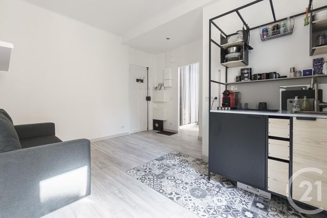Appartement F1 à vendre - 1 pièce - 23.86 m2 - PARIS - 75017 - ILE-DE-FRANCE - Century 21 Chaumont-Laumière